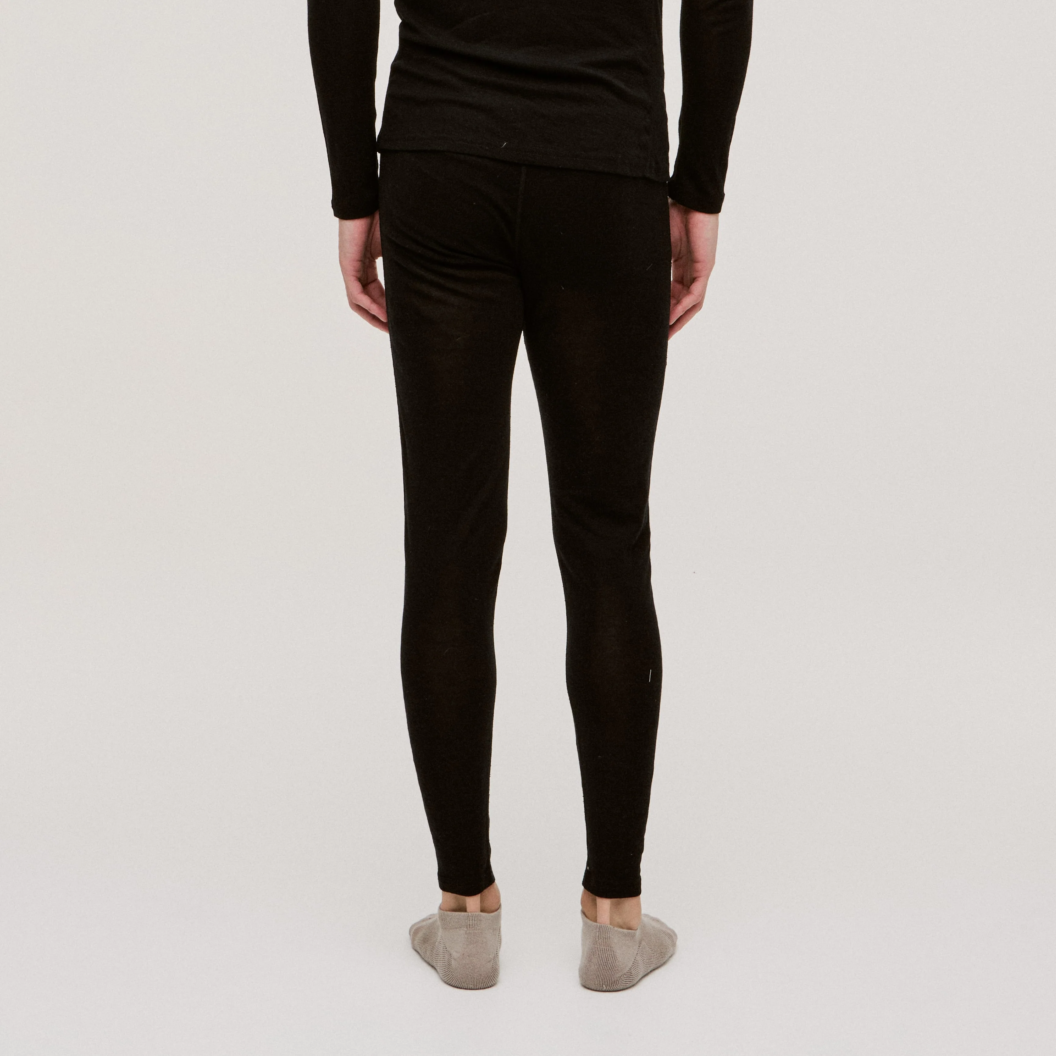 100% Superfine Merino Men's Thermal Leggings - Image 3