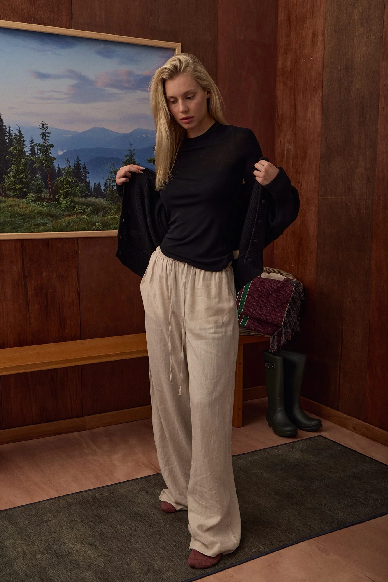 100% Superfine Merino Women's Thermal Long Sleeve - Image 6
