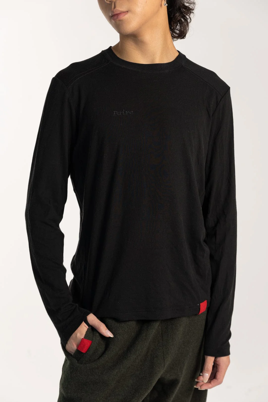 Unisex BreezeBlend™ Long Sleeve T-shirt - Image 4