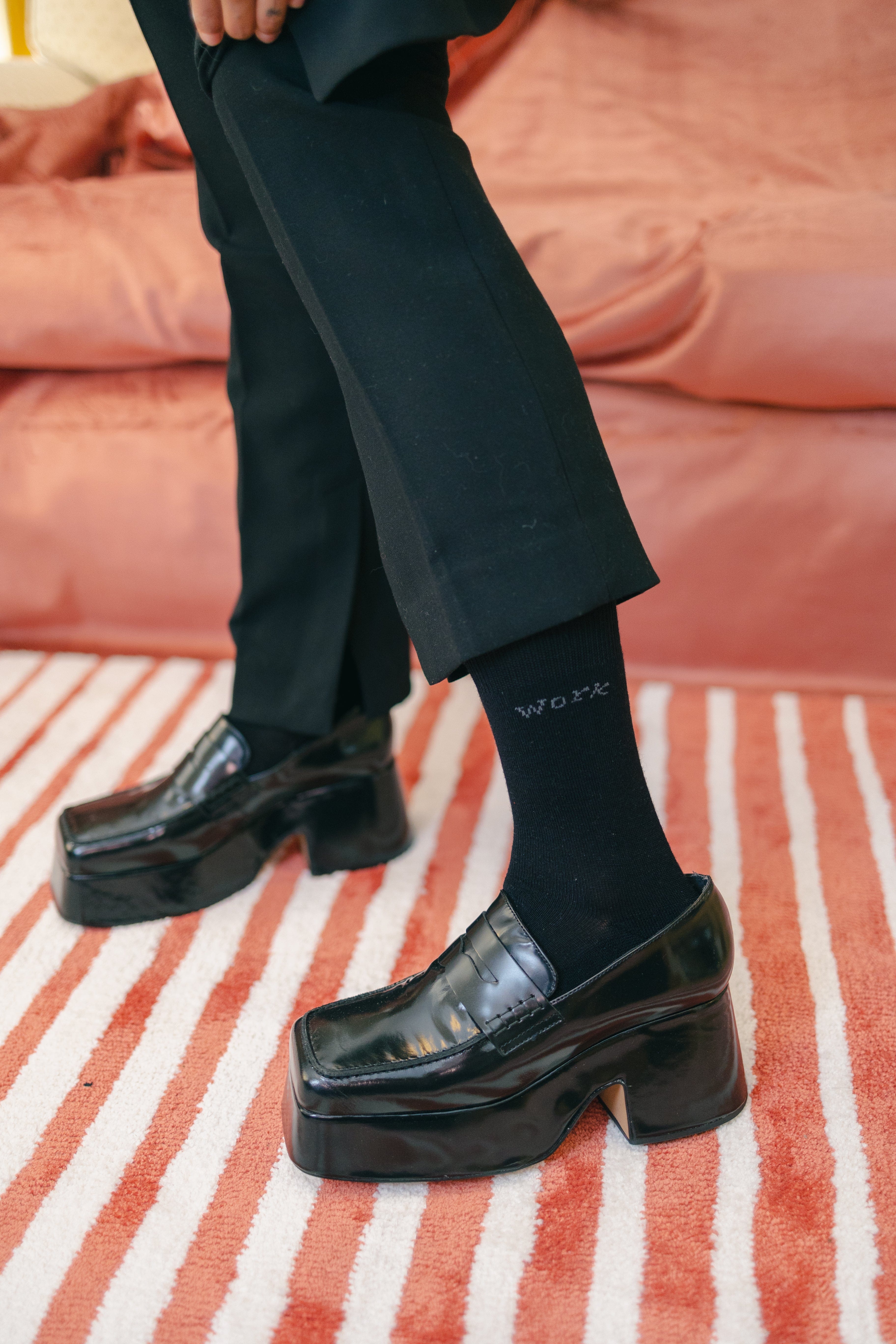 Cashmere-Merino Crew Sock - Image 11